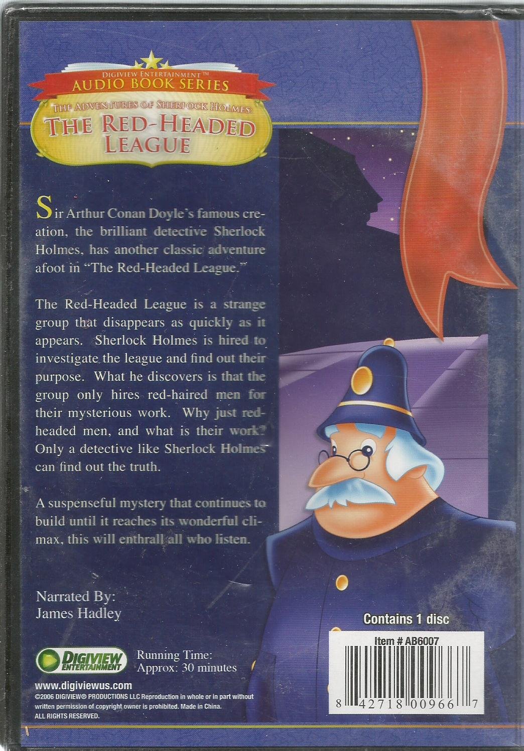 The Adventures of Sherlock Holmes: The Red-Headed League - Classic Mystery Novel for Adults & Teens - Perfect for Book Clubs, Gifts & Home Library Collections