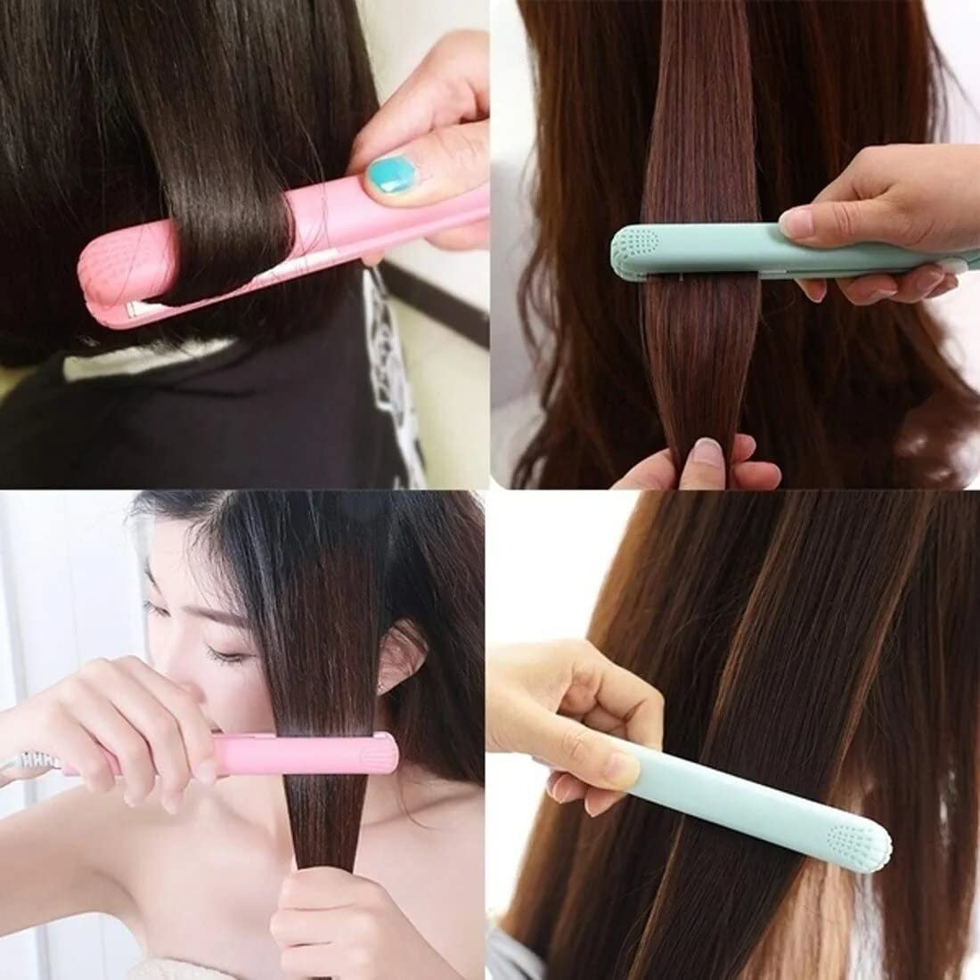 Nirvani Professional Slim Hair Straightener - Fast Heating Ceramic Plates for Smooth & Damage-Free Hair Styling - Perfect for Men & Women - Multicolor - Ideal for Home, Salon & Travel Use