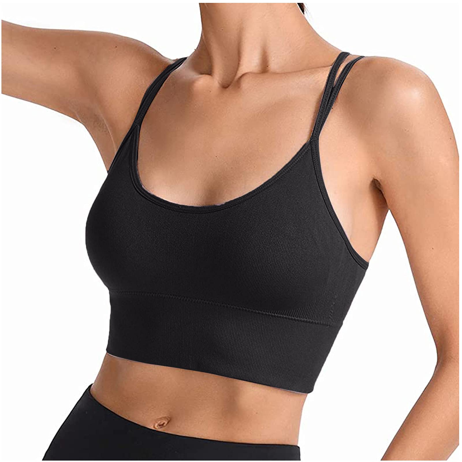 Wirefree High Impact Sports Bra for Women - Yoga, Running & Workout