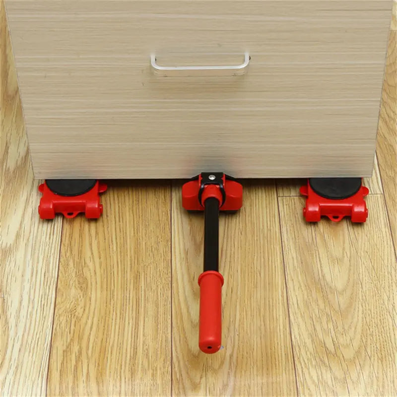 Heavy Duty Furniture Sliders Set for Moving - 4 Pack Non-Slip Furniture Moving Pads with Carrying Handle - Easy Glide for Sofa, Couch, Table & Appliance Relocation - Home & Office Moving Essentials