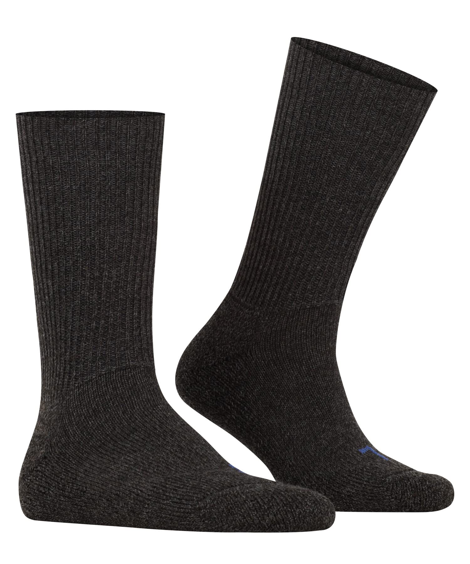 FALKE Unisex Walkie Ergo Socks - Crew Length Merino Wool Socks for Hiking & Walking - 1 Pair - Perfect for Outdoor Activities & Daily Comfort
