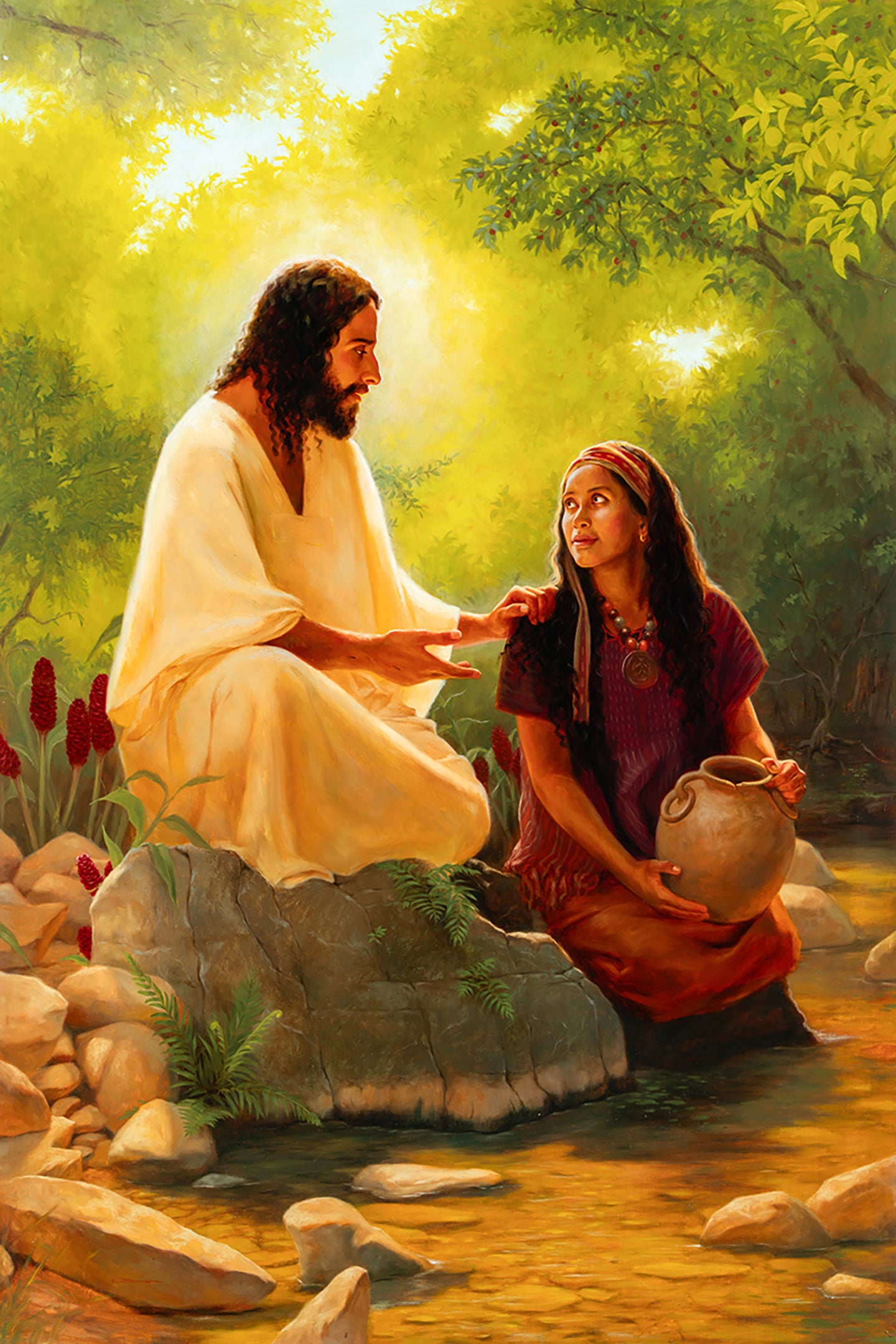 Drawing from Living Waters - Christian Devotional Book for Spiritual Growth & Daily Inspiration | Perfect for Bible Study, Prayer Time & Personal Reflection