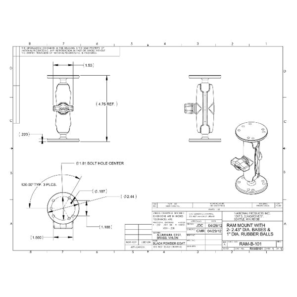 RAM B-101-G1U 1