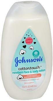 Johnson's Cotton Touch Newborn Baby Face & Body Lotion - Hypoallergenic & Gentle Moisturizer for Sensitive Skin (Pack of 14) | Perfect for Daily Baby Care, Massage & Newborn Skin Protection