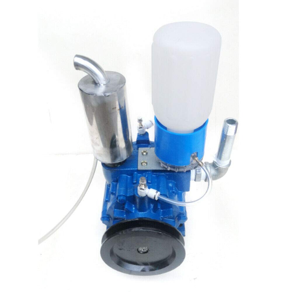 TFCFL Electric Goat Milking Machine - 250L/min Portable Vacuum Pump for Cows, Goats & Sheep - Stainless Steel Milker Bucket & Tank - Ideal for Small Farms, Homesteading & Dairy Production