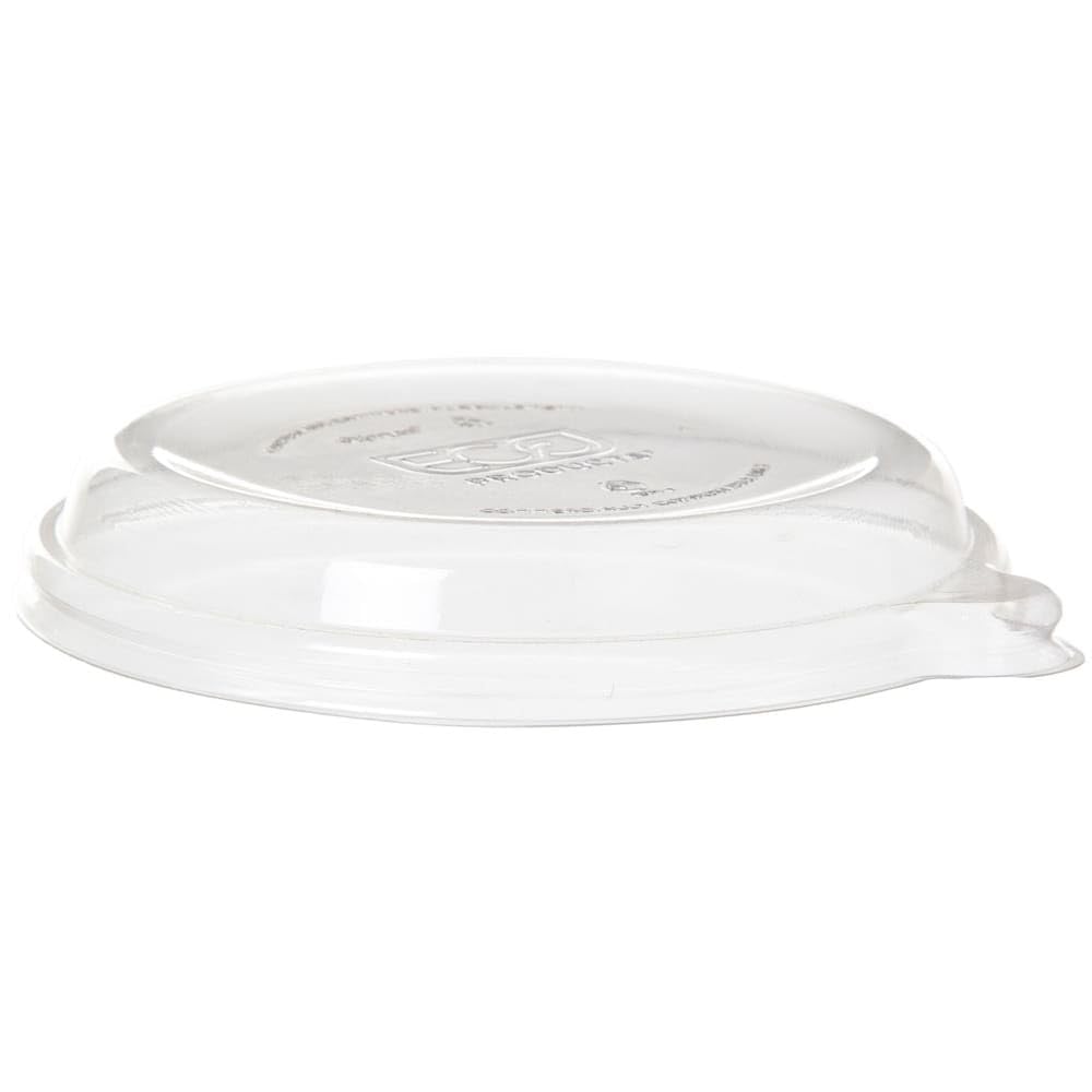 Eco-Friendly EP-BL16LID Biodegradable Bowl Lids for 12-16oz Containers - 400 Pack Bulk - Perfect for Restaurants, Cafes & Takeout Food Packaging