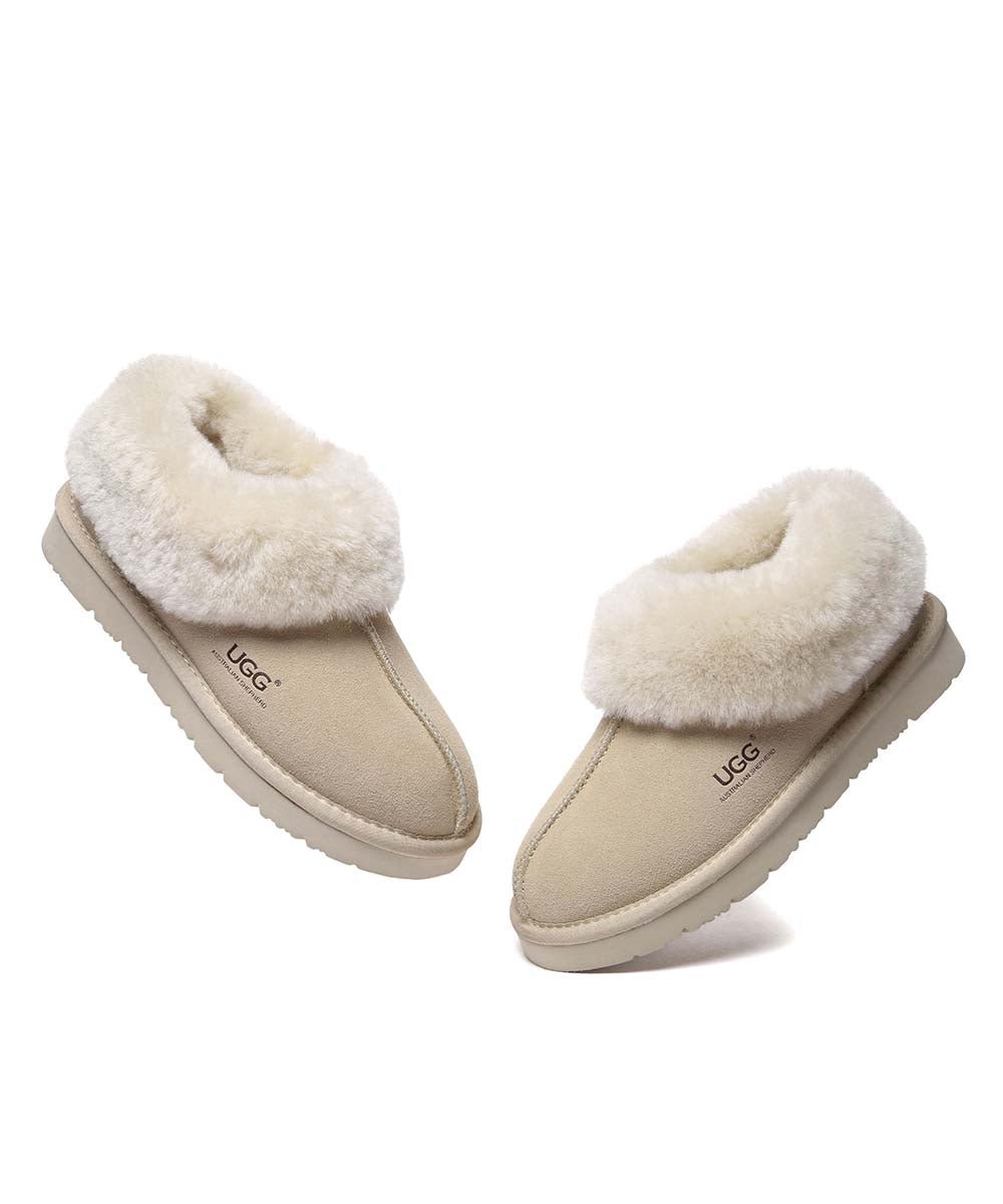Cozy Women's UGG Homely Pastel Slippers - Soft Indoor/Outdoor House Shoes for Winter Comfort & Lounge Wear