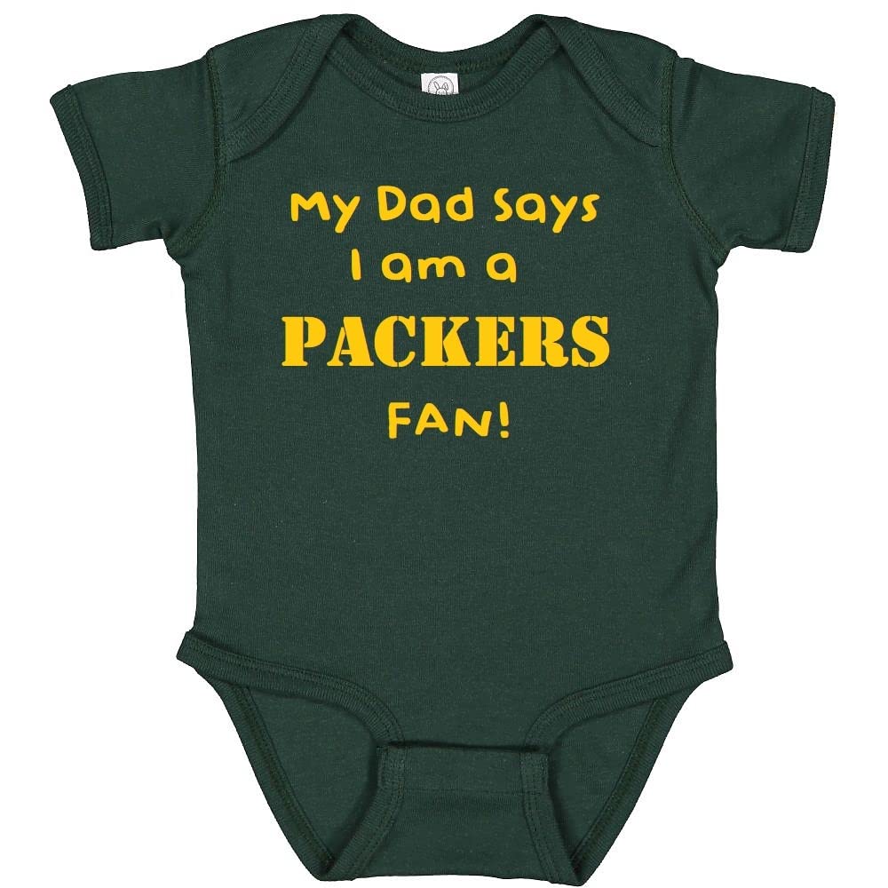 My Dad Says I'm a Fan Baby Bodysuit Creeper - Cute & Comfortable Infant Onesie for Newborns & Toddlers - Perfect for Family Photos, Playtime & Everyday Wear