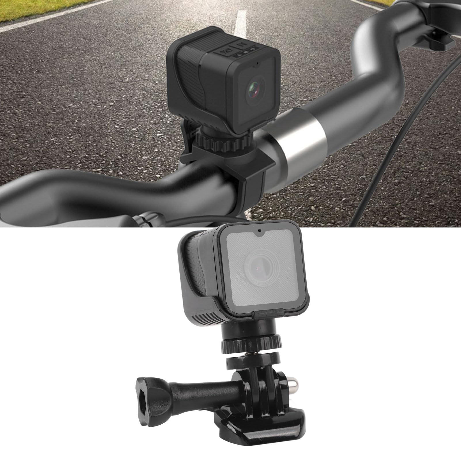 PUSOKEI 1080P HD Waterproof Action Camera with Anti-Shake & 120° Wide Angle - Helmet Mount Sports Camera for Mountain Biking, Cycling, and Outdoor Adventure Photography