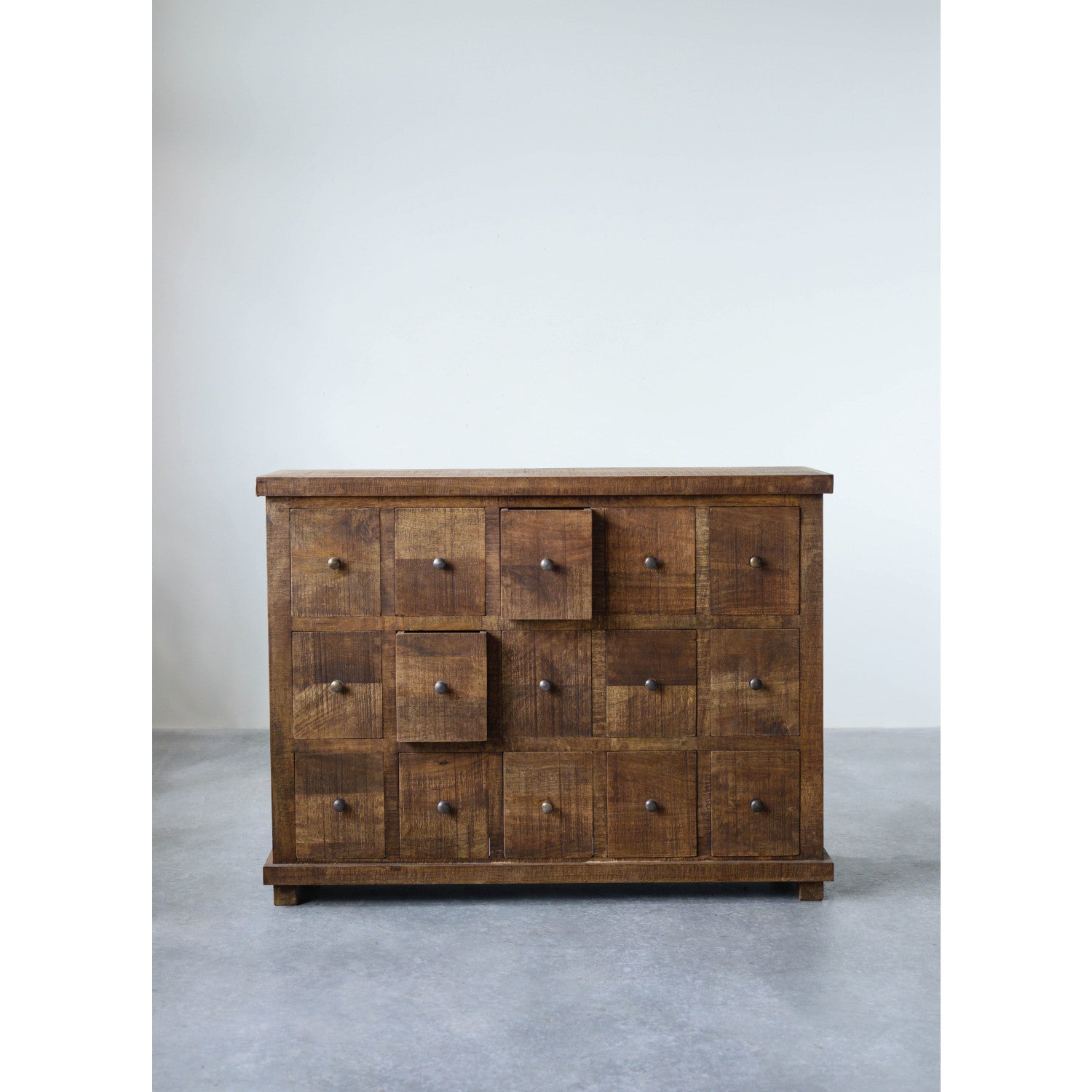 Mango Wood Cabinet - Handcrafted Solid Wood Storage Cabinet for Living Room, Bedroom & Office - Stylish & Durable Home Furniture Organizer