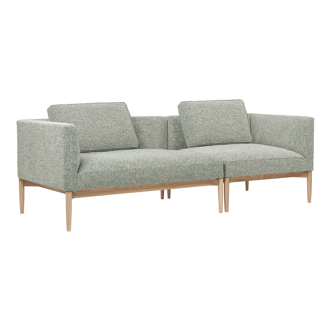 E310 Embrace Modular Sofa Corner Section - Customizable Living Room Furniture for Modern Homes | Perfect for Apartments, Lofts & Lounge Areas