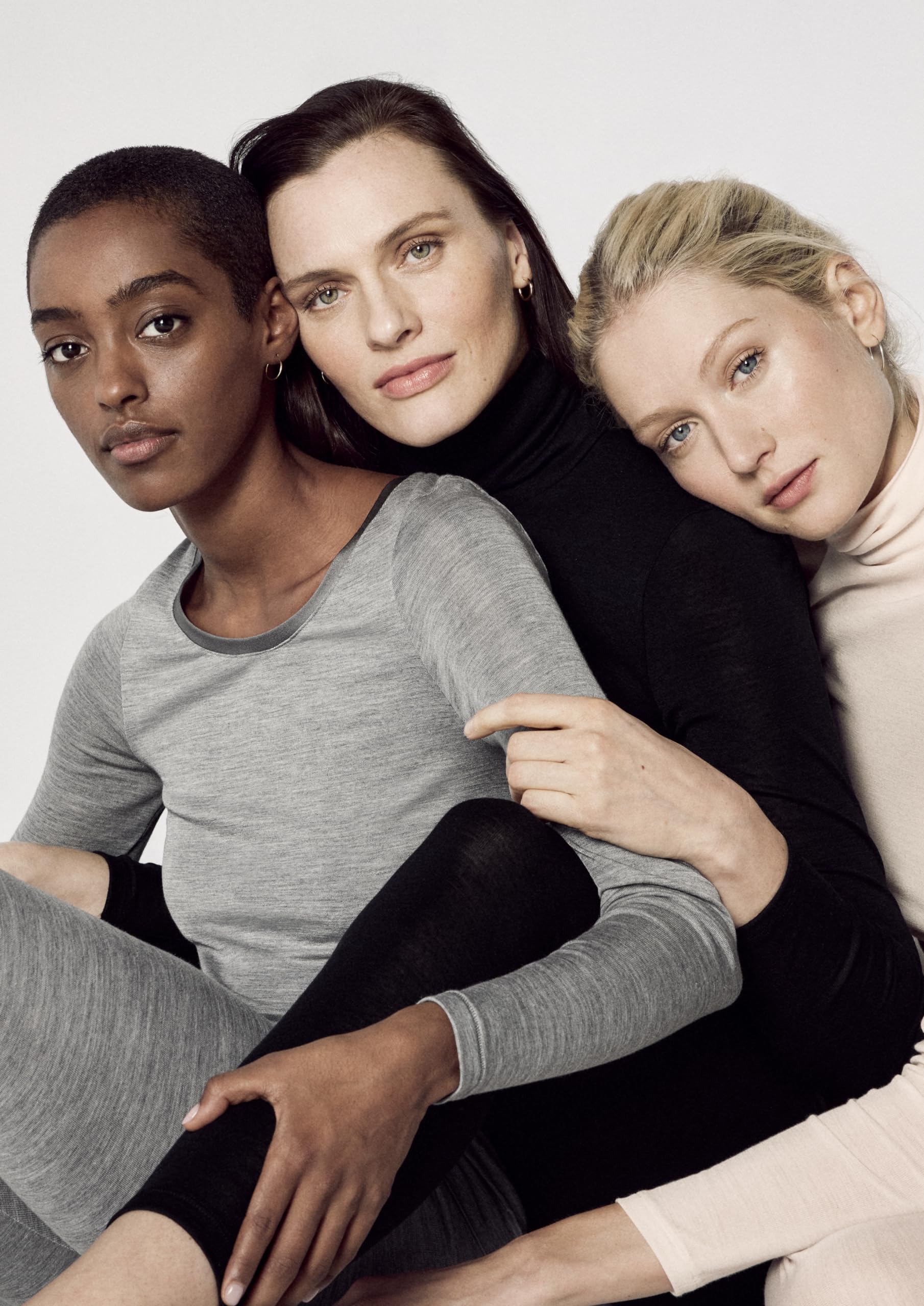 Women's True Confidence Long Sleeve T-Shirt - Comfortable Stretch Cotton Top for Work, Casual & Layering | Plus Size Options Available