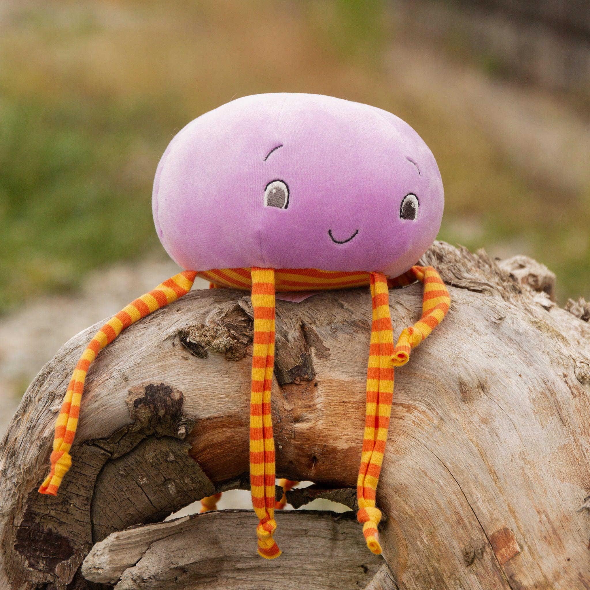 Weegee Jelly Fish Plush Toy - Soft Stuffed Animal for Kids & Collectors | Perfect for Bedroom Decor, Gift Giving & Ocean-Themed Parties