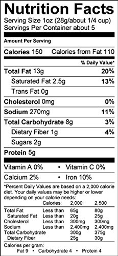 Premium Emerald Sea Salt and Pepper Cashews - 5.5oz Resealable Stand-Up Bags (Pack of 6) | Healthy Snack for Office, Travel & Parties | Gluten-Free Roasted Nuts for Gifting