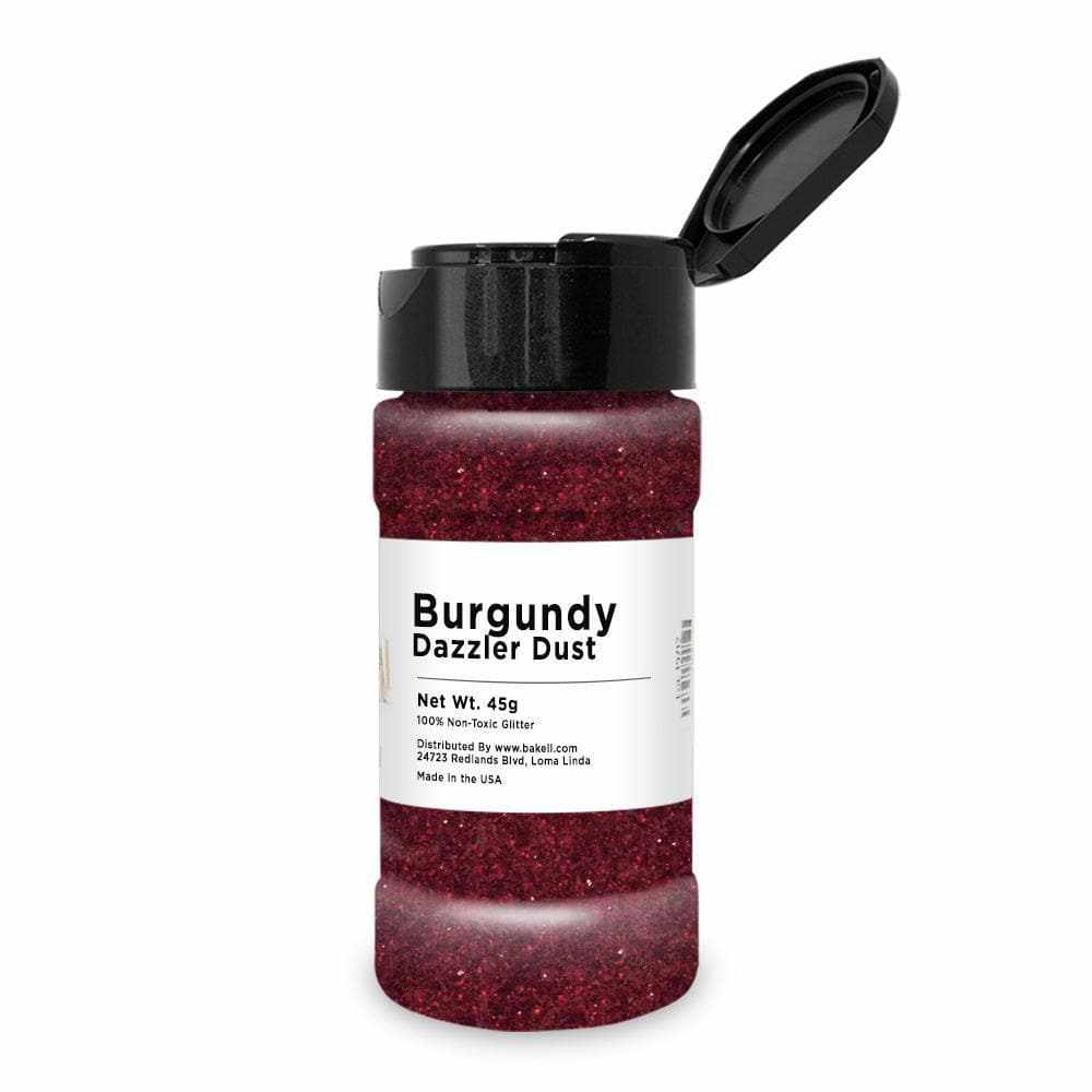 Burgundy Red Craft Glitter for DIY Decorations | Dazzler Dust® | Perfect for Scrapbooking, Card Making & Home Decor