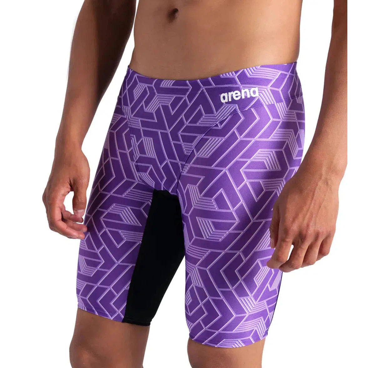 Arena Men's Escape Swim Jammer - High-Performance Competitive Swimwear for Training & Racing | Perfect for Lap Swimming, Triathlons & Water Sports