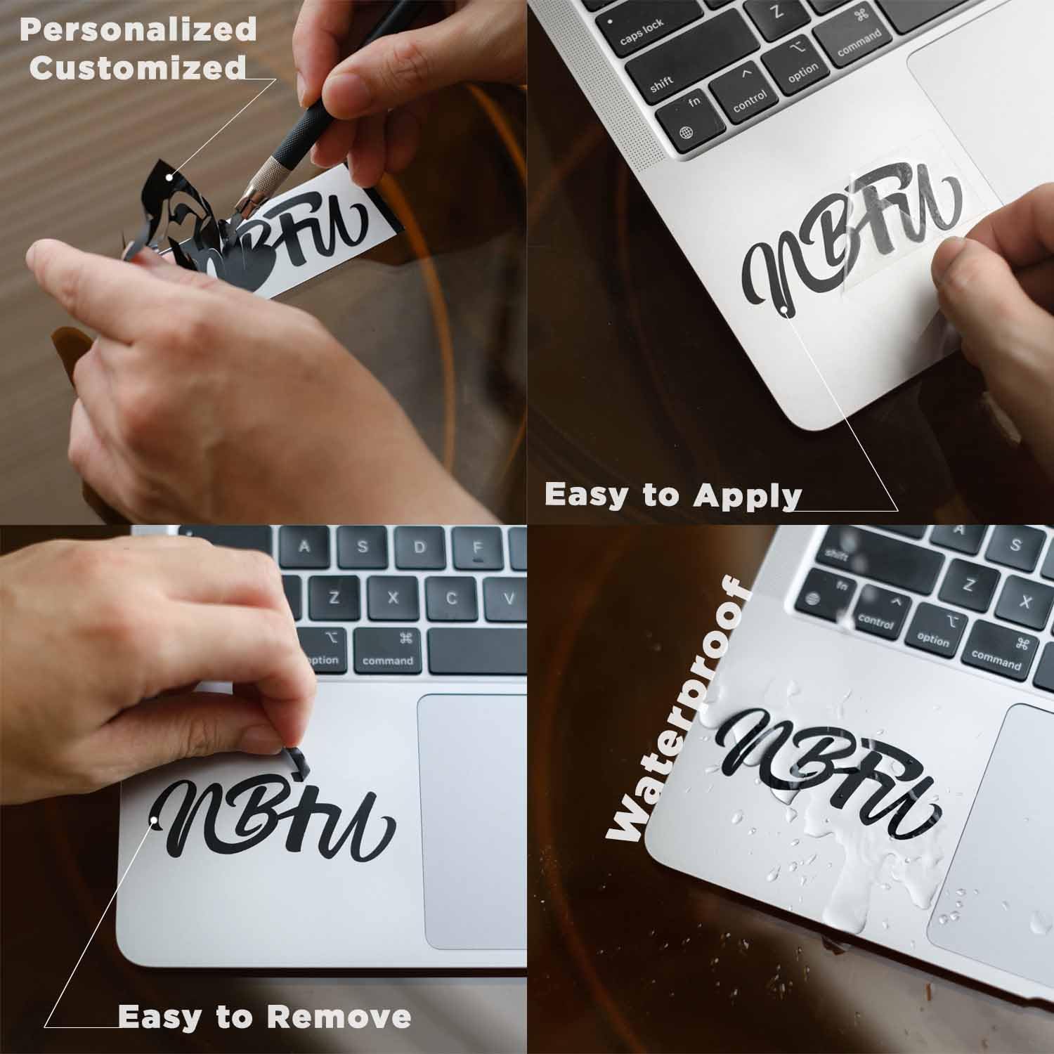 Premium Waterproof Vinyl Cat Decal Stickers (Azure Blue, Set of 2) - Cute Laptop, Phone, Helmet & Car Window Decoration for Pet Lovers | Perfect for Home, Office & DIY Crafts