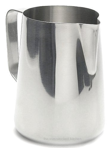 Premium 20 oz. Stainless Steel Espresso Coffee Milk Frothing Pitcher Set of 3 - 18/8 Gauge Barista Grade for Latte Art, Cappuccino & Hot Chocolate Making - Perfect for Home Coffee Shops & Professional Cafes