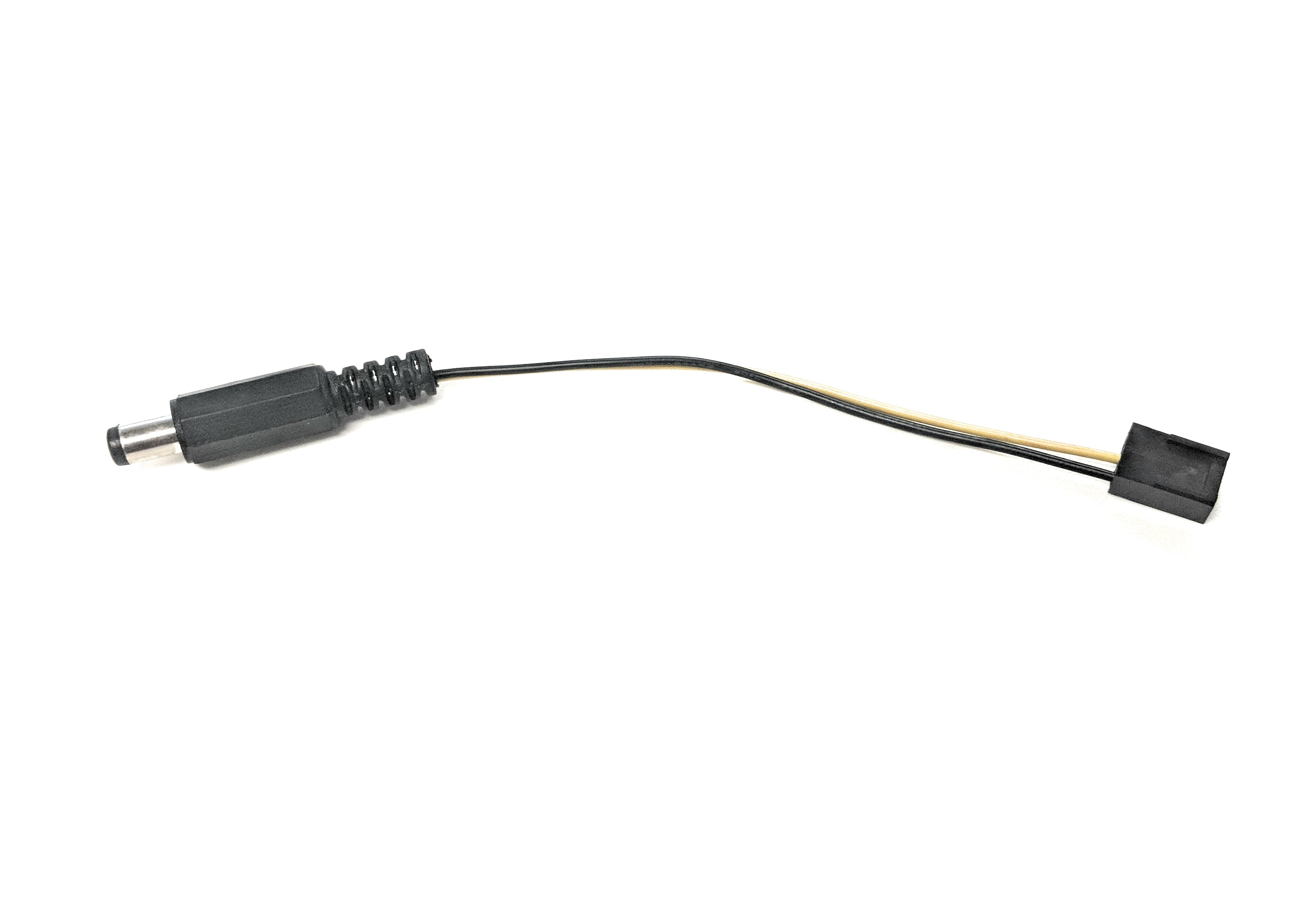 5.5x2.1mm Male Barrel to 3-Pin Fan Adapter Cable (Male Housing Female Pin) - Perfect for PC Cooling, DIY Electronics & Custom Fan Installations