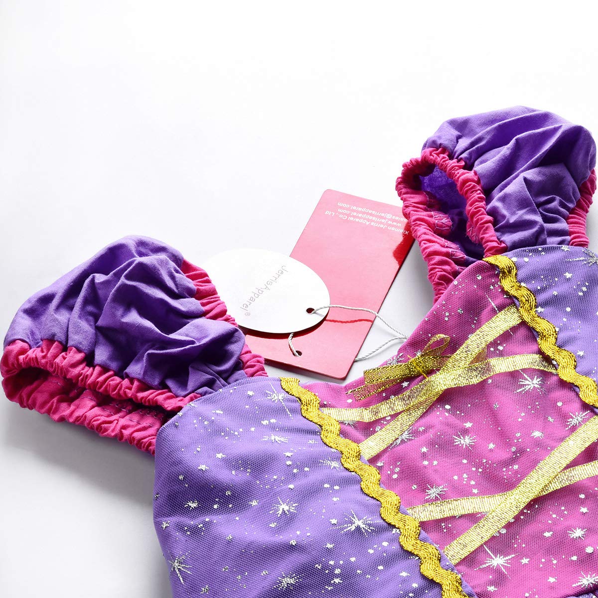 Princess Costume Dress for Girls - Elegant Birthday Party Outfit | Perfect for Halloween, Dress-Up, and Fairy Tale Play