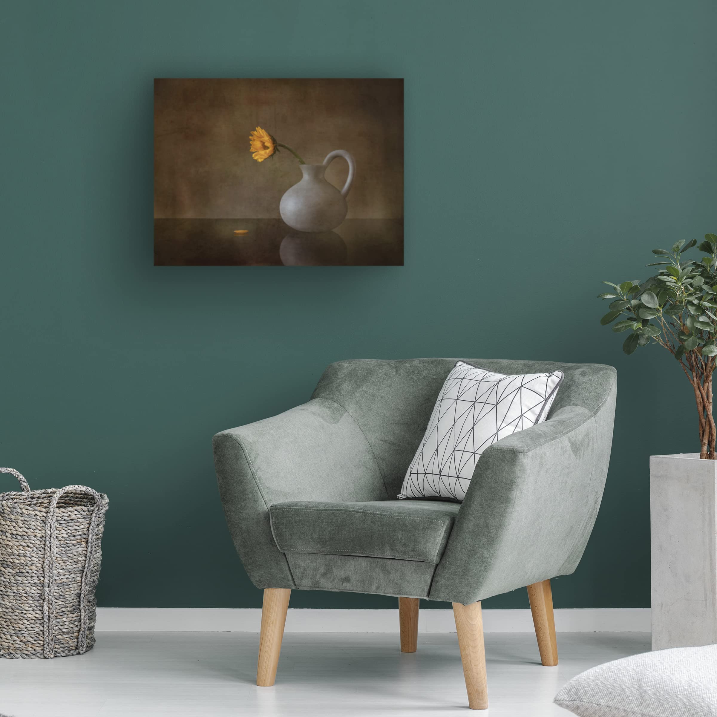 Trademark Fine Art 'Life' Canvas Wall Art by May G - Modern Home Decor for Living Room, Bedroom & Office