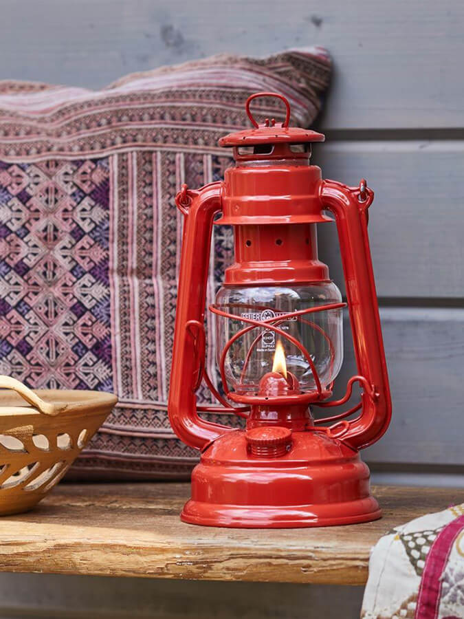Feuerhand Baby Special 276 Hurricane Lantern - Vintage Outdoor Camping Light for Emergency, Garden, Patio & Power Outages
