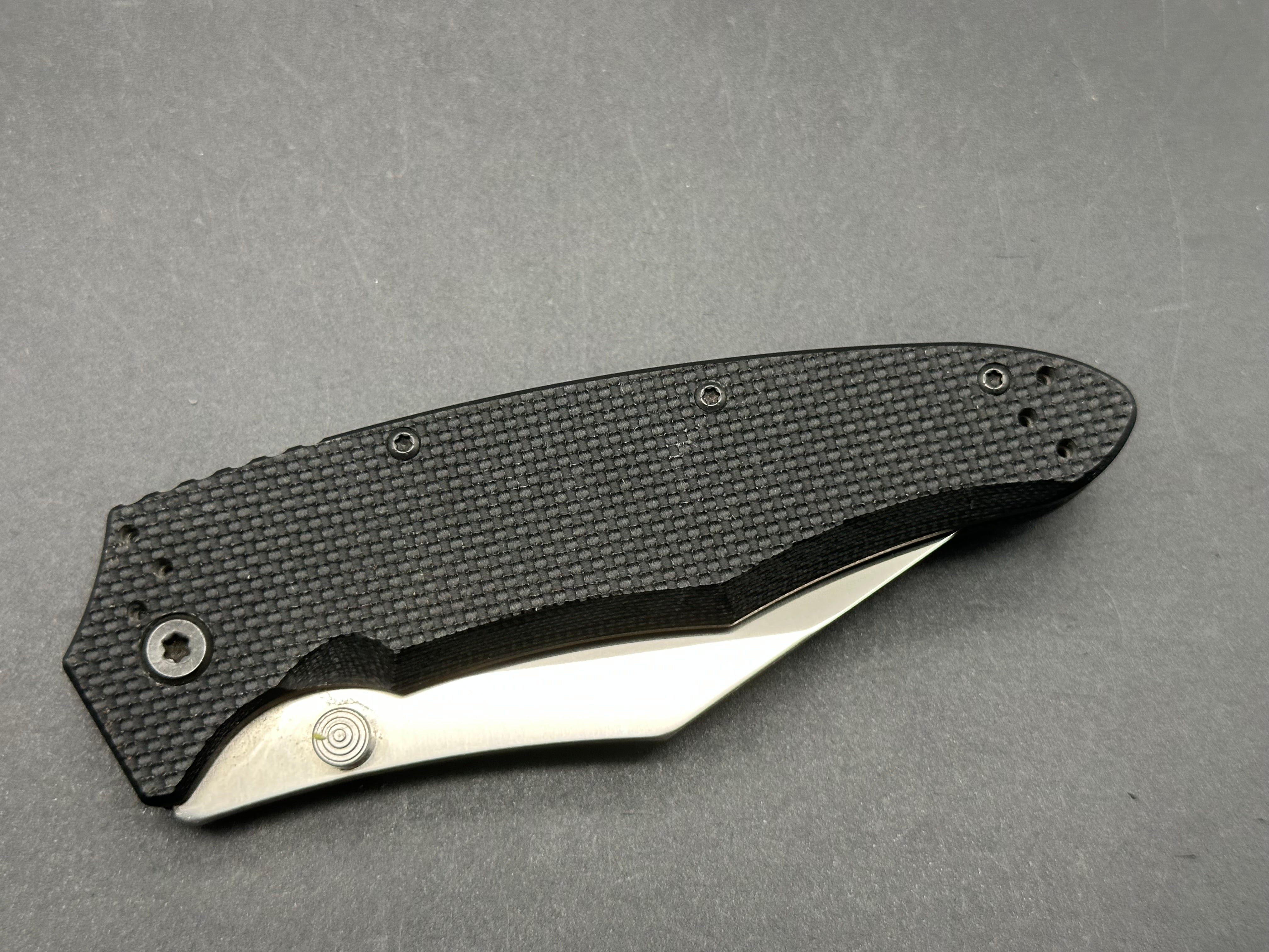 Blackhawk Be-Wharned Tactical Knife - Black G10 Handle & AUS-8A Stainless Steel Blade - Perfect for Outdoor Survival, Hunting, and Everyday Carry (EDC)