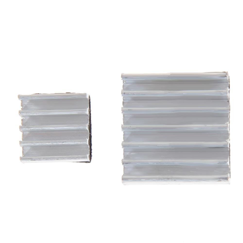 30Pcs Mini Aluminum Heatsink Kit for Raspberry Pi Cooling - Efficient Heat Dissipation for CPU, GPU & IC Chips - Perfect for DIY Electronics, Gaming PCs & Home Server Cooling Solutions