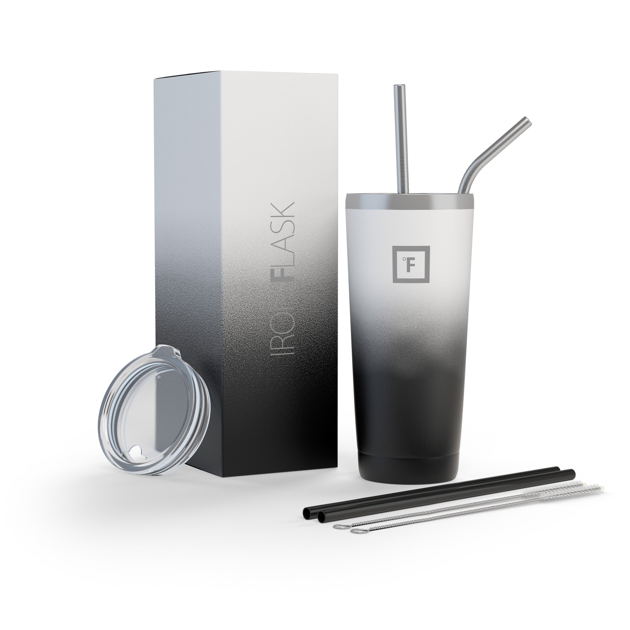 24 Oz Classic Tumbler with Lid and Straw - Insulated Stainless Steel Travel Mug for Hot & Cold Drinks - Perfect for Coffee, Tea, Water - Ideal for Office, Gym, Camping, and Commuting