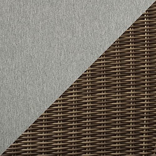 Brown With Gray Cushions
