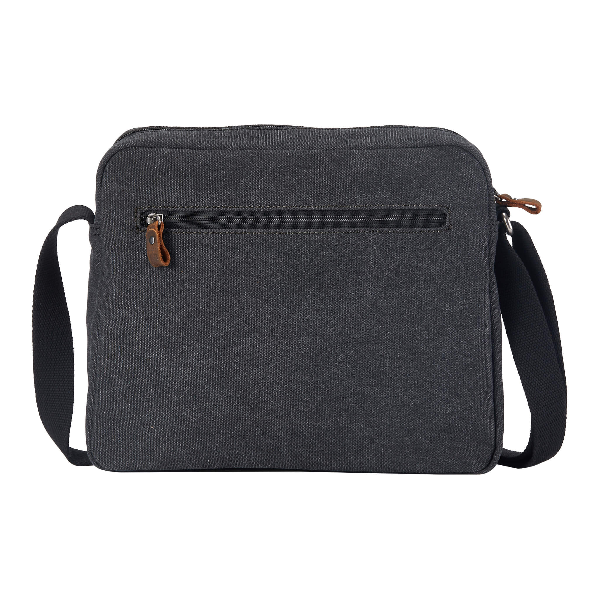 Troop London Classic Canvas Crossbody Bag for Men & Women - Stylish & Durable Messenger Bag for Travel, Work & Everyday Use