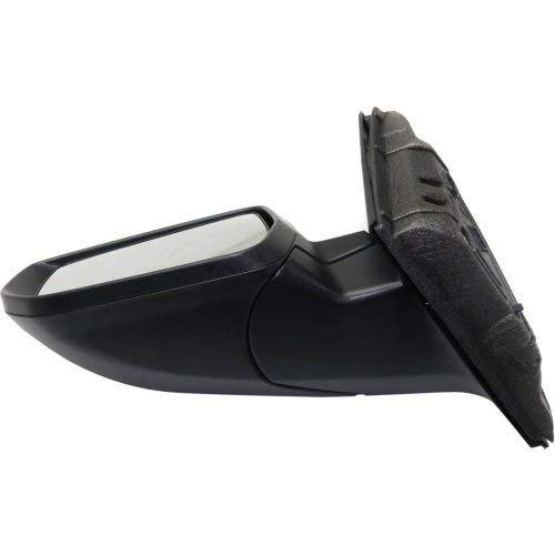 2016-2022 Chevrolet Malibu Driver Side Power Non-Heated Mirror Replacement - Kool Vue Paintable Manual Adjust Mirror Without Signal Light & Blind Spot Monitor - Perfect for Daily Commuting & Parking Assistance