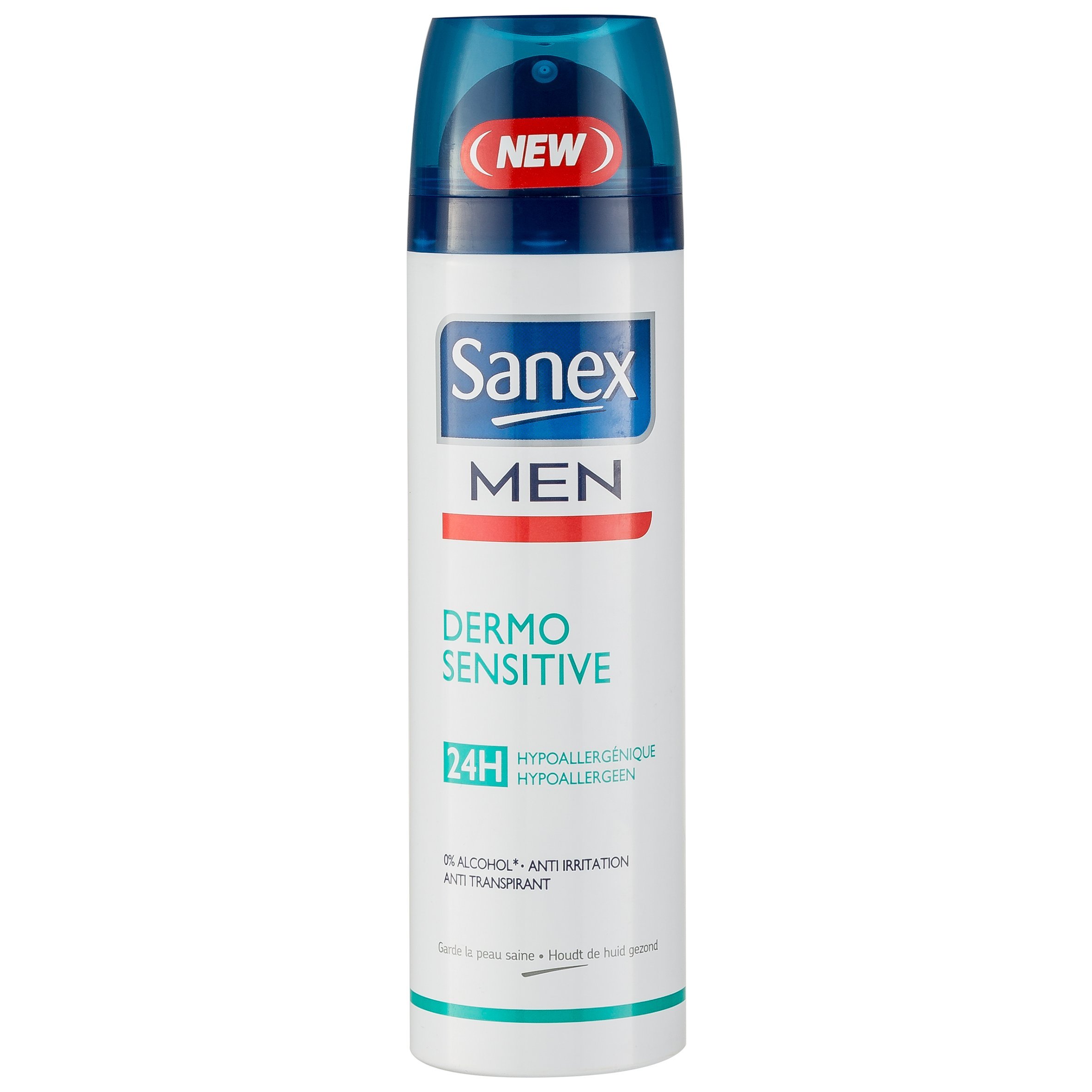 Sanex Sensitive Skin Deodorant Spray - 200ml | Hypoallergenic & Gentle for Daily Use | Ideal for Sensitive Skin Care & Active Lifestyle