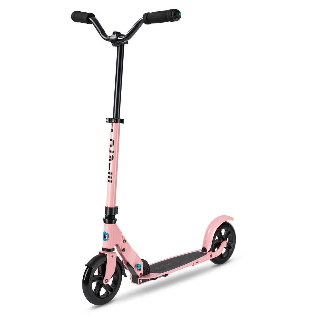 Micro Speed Plus Deluxe Scooter - Lightweight Aluminum Frame, Adjustable Handlebar, Smooth Ride for Kids & Adults - Perfect for Commuting, Neighborhood Cruising & Outdoor Fun (Neon Rose)