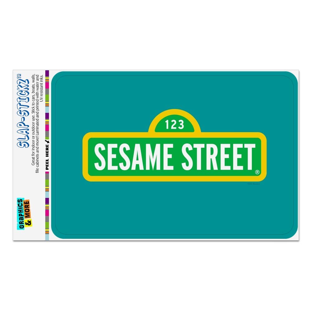 Sesame Street Logo Wall Sign - Home, Office & Business Decor - Perfect for Kids' Rooms, Playrooms & Daycare Centers