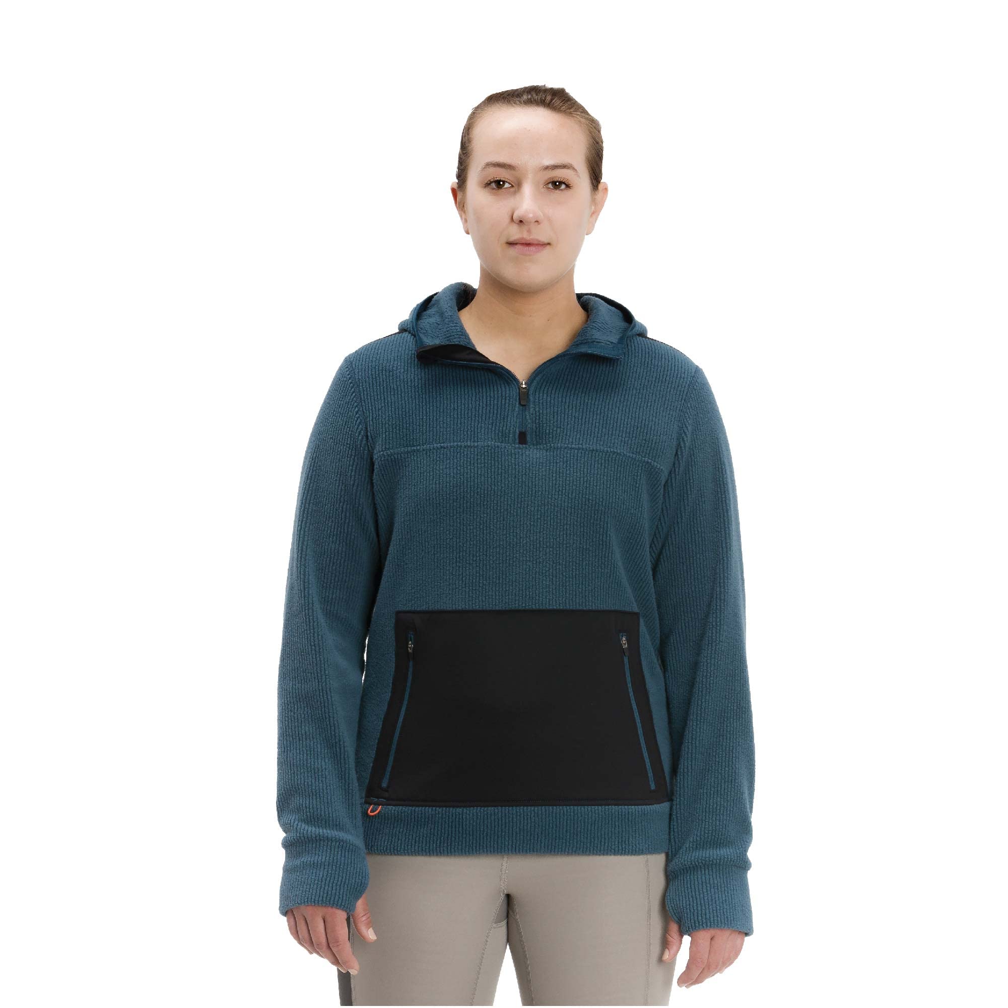 Grundéns Women's Bering Fleece Hoodie - Warm Waterproof Fleece Jacket for Fishing & Outdoor Activities | Perfect for Cold Weather & Adventure Sports