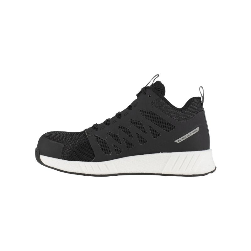 Reebok Work Fusion Flexweave MID Men's Composite Toe Athletic Work Shoes IB4316 - Lightweight Safety Footwear for Construction, Warehouse & Industrial Work