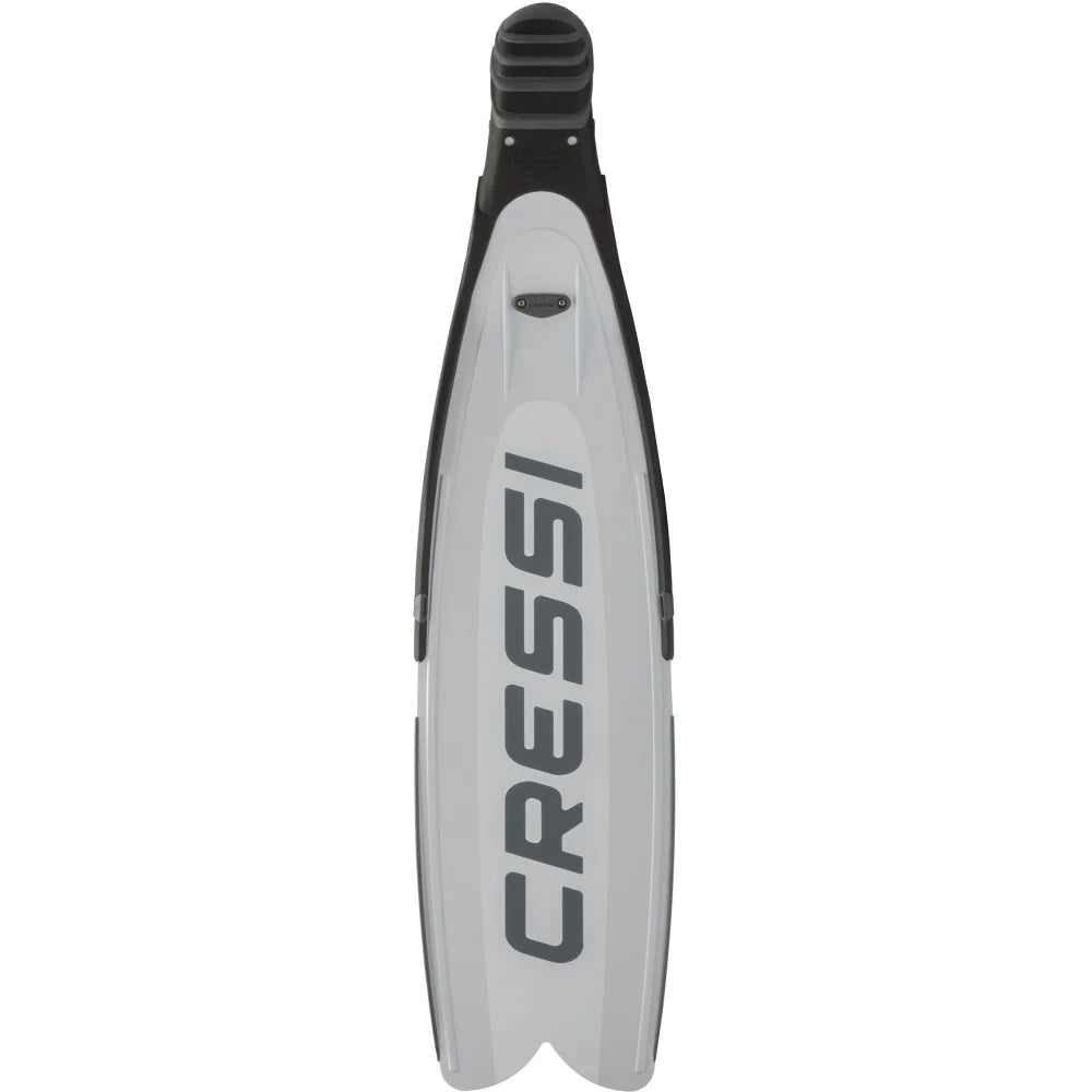 Cressi Gara Modular Impulse White Freediving Fins - Professional Swimming Fins for Spearfishing, Snorkeling & Scuba Diving - Lightweight & Durable Design for Underwater Adventures