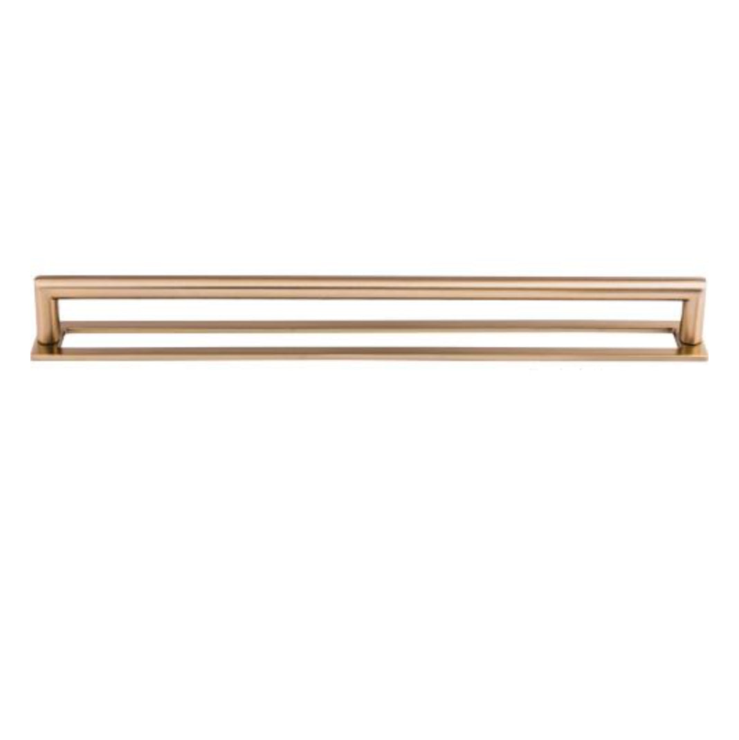 Champage Bronze Cabinet Drawer Pulls and Knobs with Backplate - Vintage Style Hardware for Kitchen Cabinets, Dressers & Furniture Upgrade