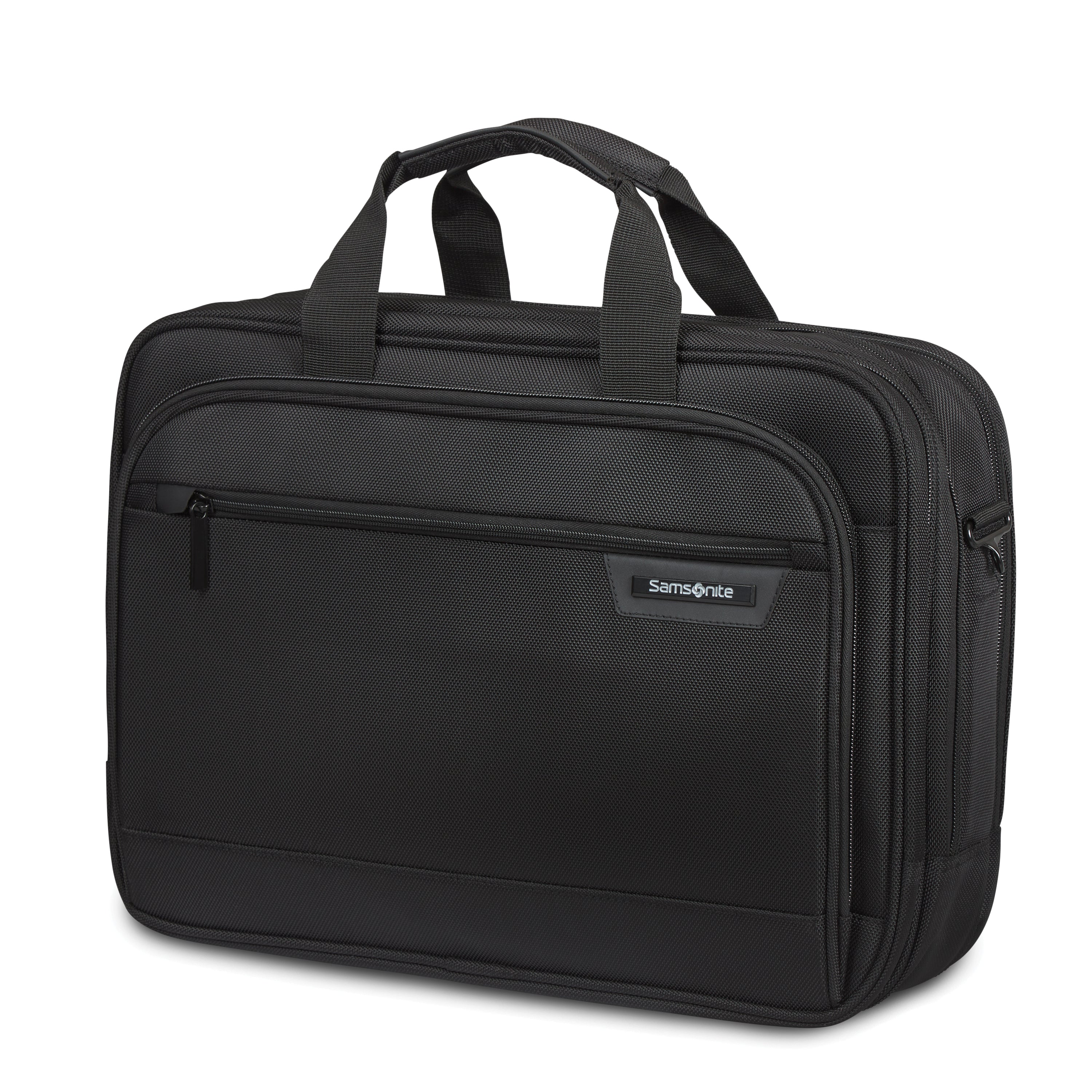 Samsonite Classic NXT 3 Gusset Expandable Business Briefcase - Perfect for Office, Travel & Professional Meetings