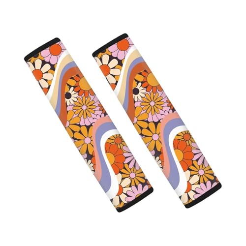 Irregular Stripes Hippie Daisy