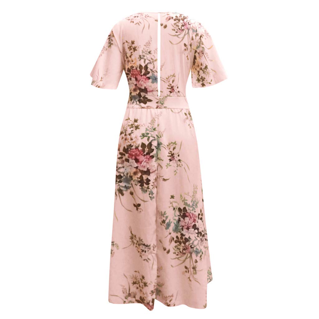 Women's Summer Maxi Dresses - Flowy Sleeveless Casual Sundress with V-Neck for Beach, Party & Everyday Wear | Sexy Long Dress for Women