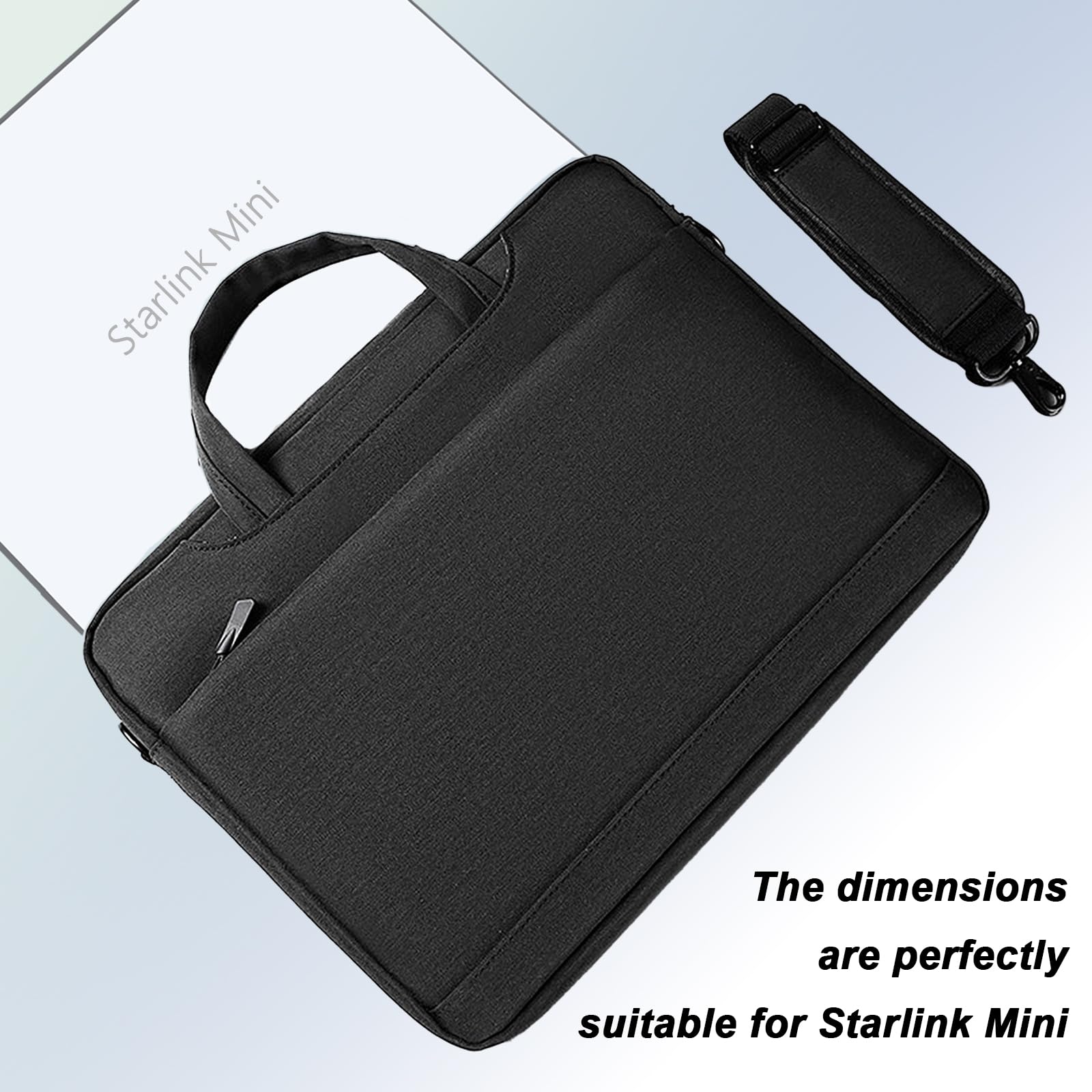 Lymorexan Hard Protective Case for Starlink Mini Dish Kit - Shockproof Travel Storage with Custom Cut Foam - Perfect for Camping, RV Trips & Outdoor Satellite Internet Use