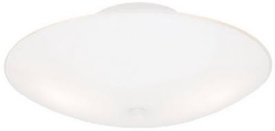 Westinghouse White Flush Mount Ceiling Light Fixture - 13 Inch Diameter, Uses 2 Medium Base Bulbs (A19), Pack of 12 - Perfect for Bedroom, Kitchen, Hallway and Office Lighting