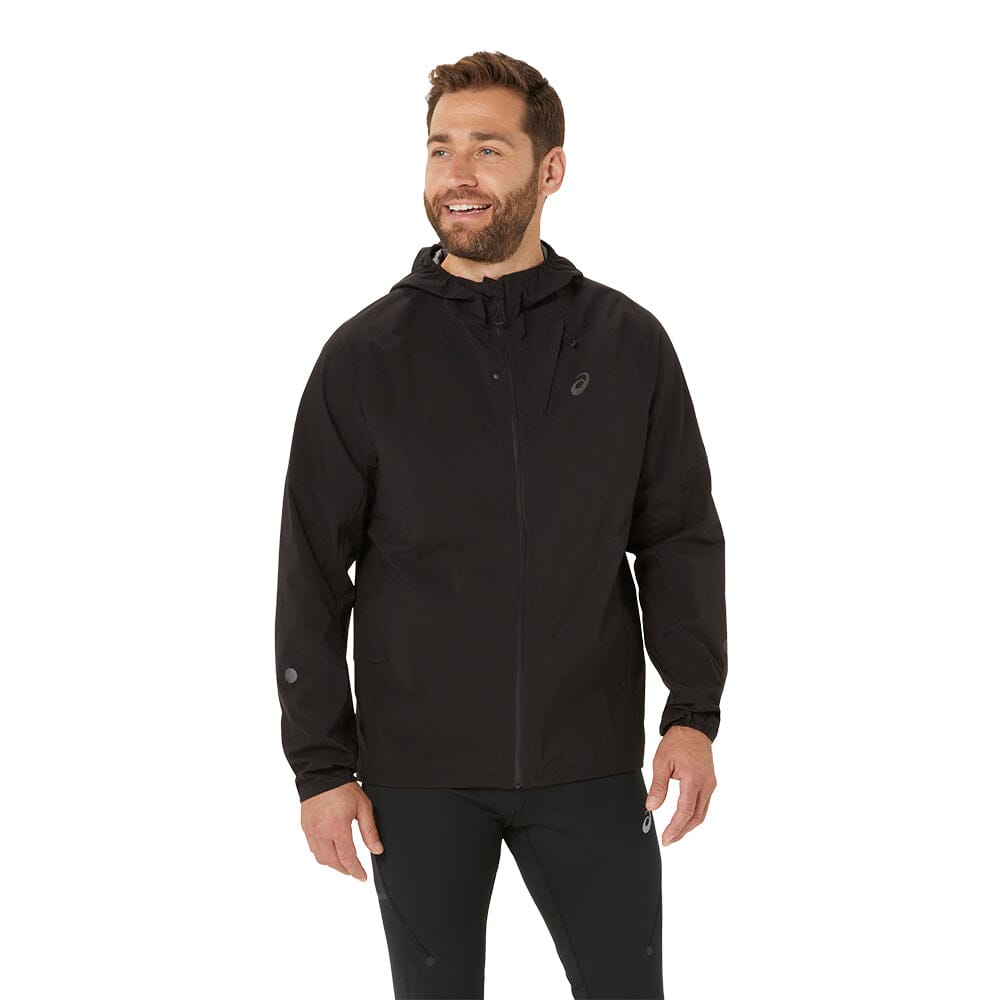ASICS Men's Metarun Waterproof Running Jacket - Lightweight Windbreaker for Outdoor Jogging, Hiking & Rainy Weather Protection