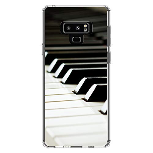 Piano Keys Keyboard On Clear Case
