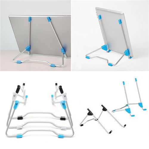 Adjustable Portable Laptop Stand for Bed & Desk - Ergonomic Holder for PC, Notebook & Tablet - Perfect for Work, Study & Relaxing in Bed or on the Couch