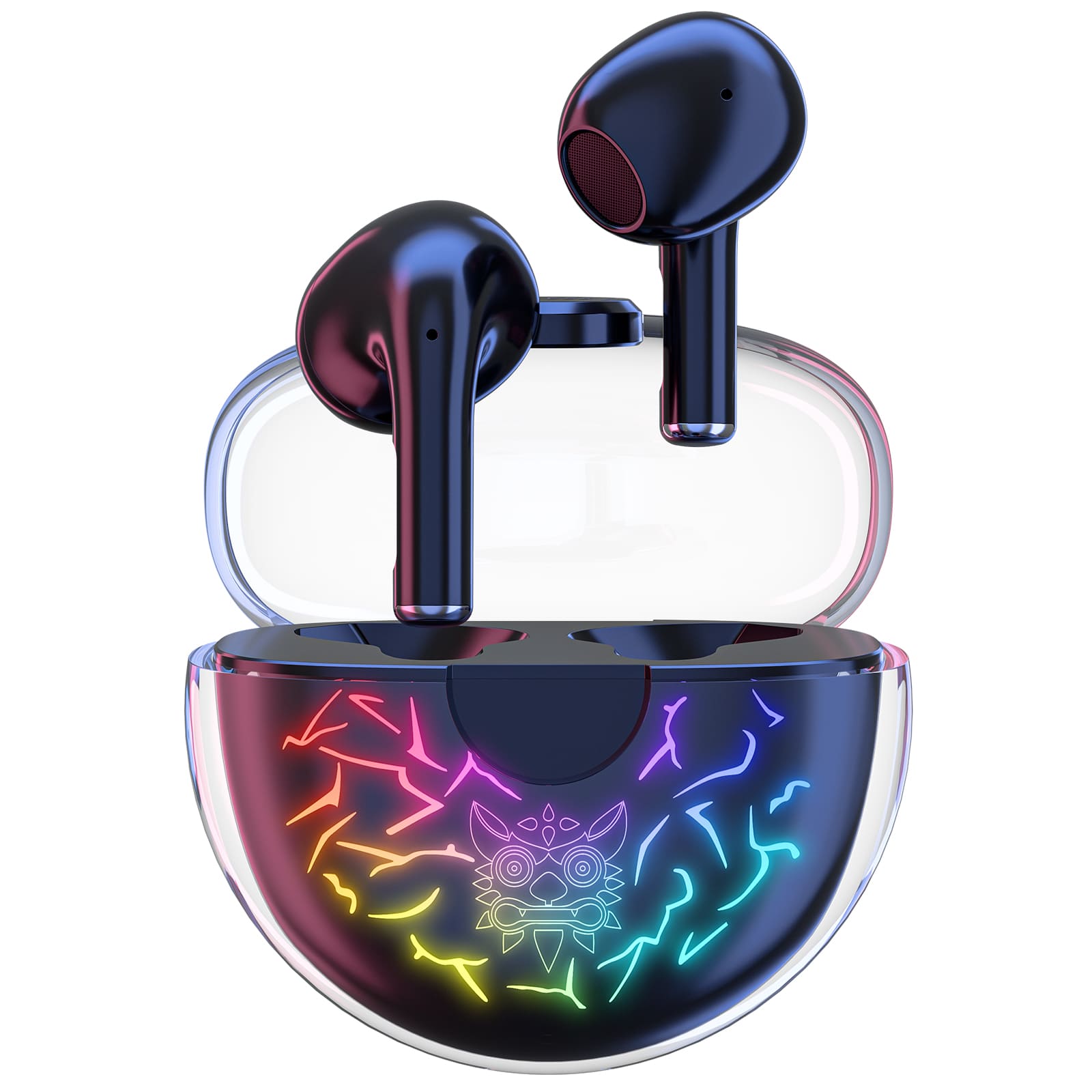 ONIKUMA T35 Bluetooth 5.1 Wireless Gaming Earbuds with 60ms Low Latency, Active Noise Cancelling, Fast Charging - Perfect for Mobile Gaming, Workouts & Commuting