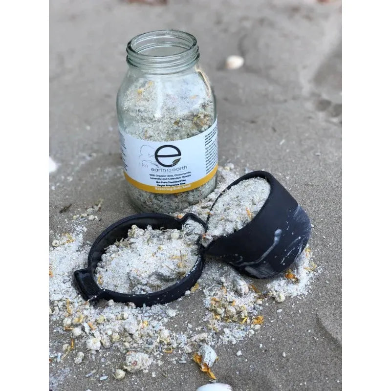 Organic Mummy & Me Oatmeal Bath Salts 500g - Soothing Skin Relief for Babies & Moms - Perfect for Relaxing Bath Time & Sensitive Skin Care