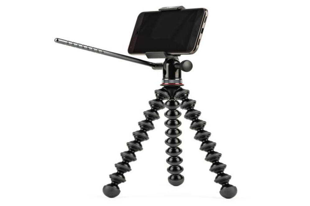 JOBY GripTight PRO Video GP Stand - Professional Smartphone Tripod Mount with Flexible Legs for Vlogging, YouTube Videos & Photography - Perfect for Travel, Outdoor Adventures & Content Creation